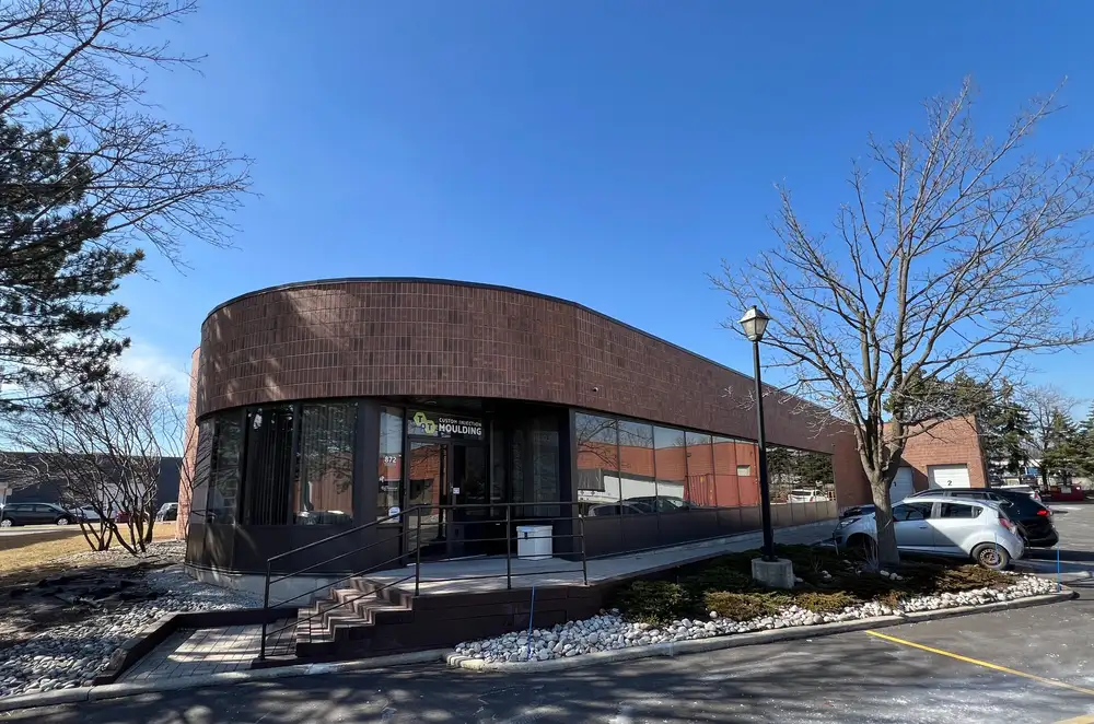 Commercial flat roofing project in Brampton, ON