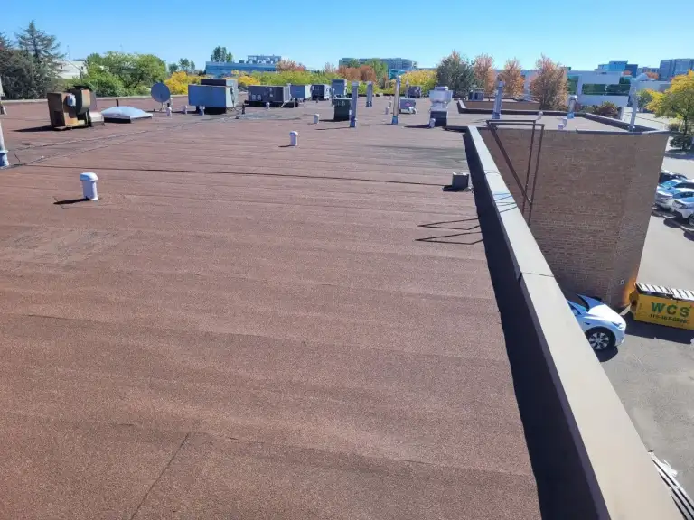 Crown Industrial Roofing commercial flat roofing work
