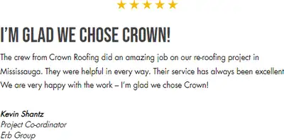 Crown Industrial Roofing commercial flat roofing work