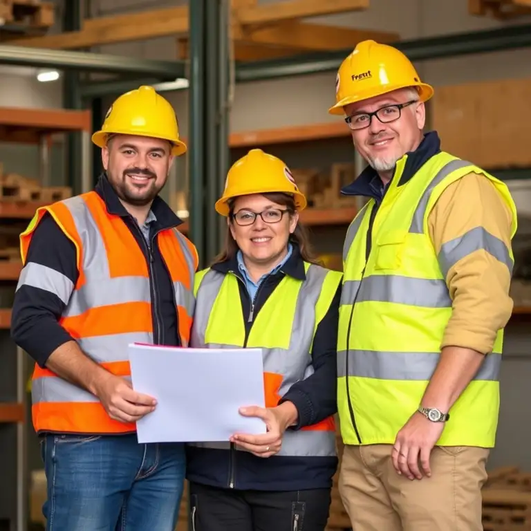 Crown Industrial Roofing team