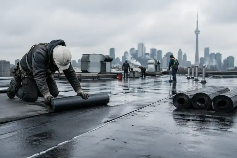 best flat roofing systems cold weather